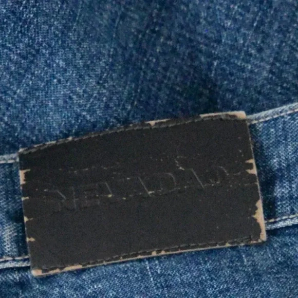 Vintage 91' Nevada Dungaree Carhartt Style Blue  Denim Jeans Size 30x32 - Picture 15 of 15